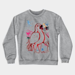 Singing Bird Crewneck Sweatshirt